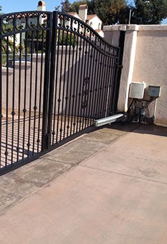 Iron Gate Installation In Cornell